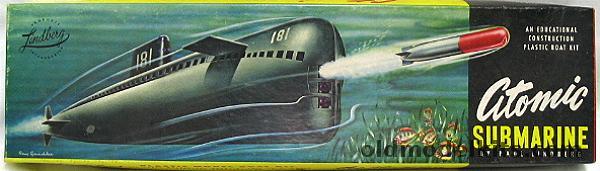 Lindberg unknown Atomic Submarine, 704 plastic model kit